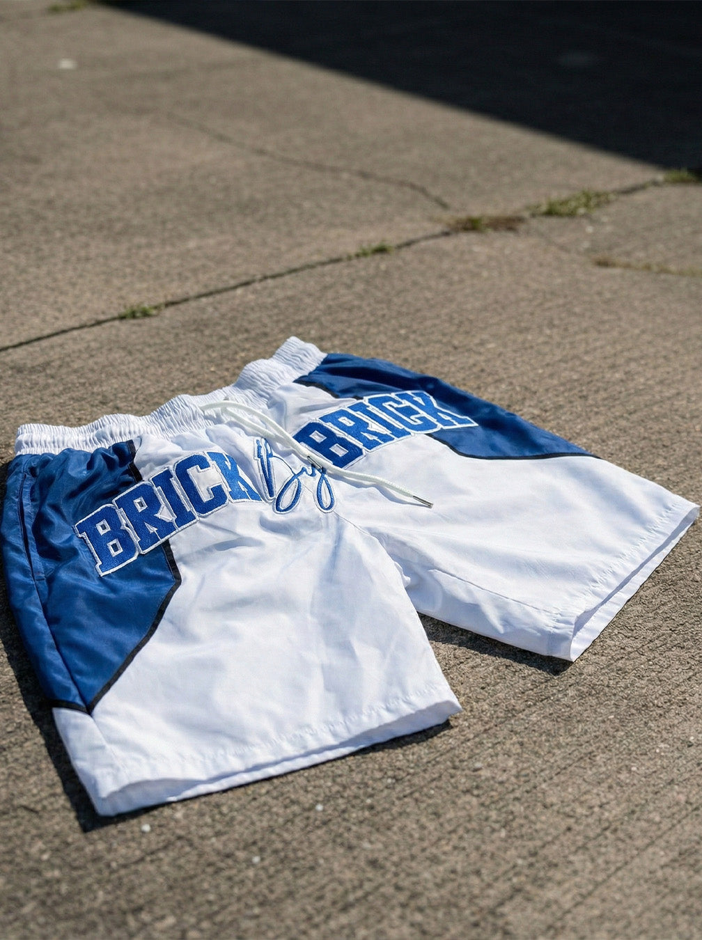 Royal/White Shorts