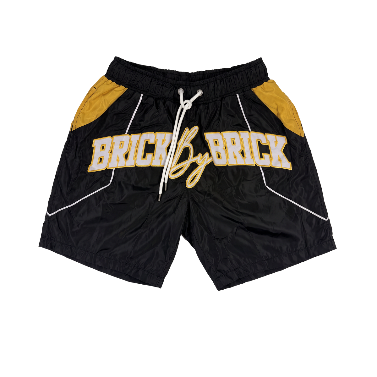 Black/Gold Shorts