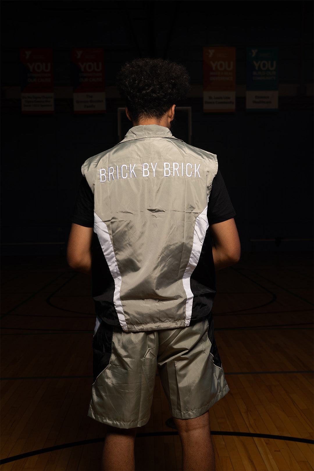 Light Olive Windbreaker Vest