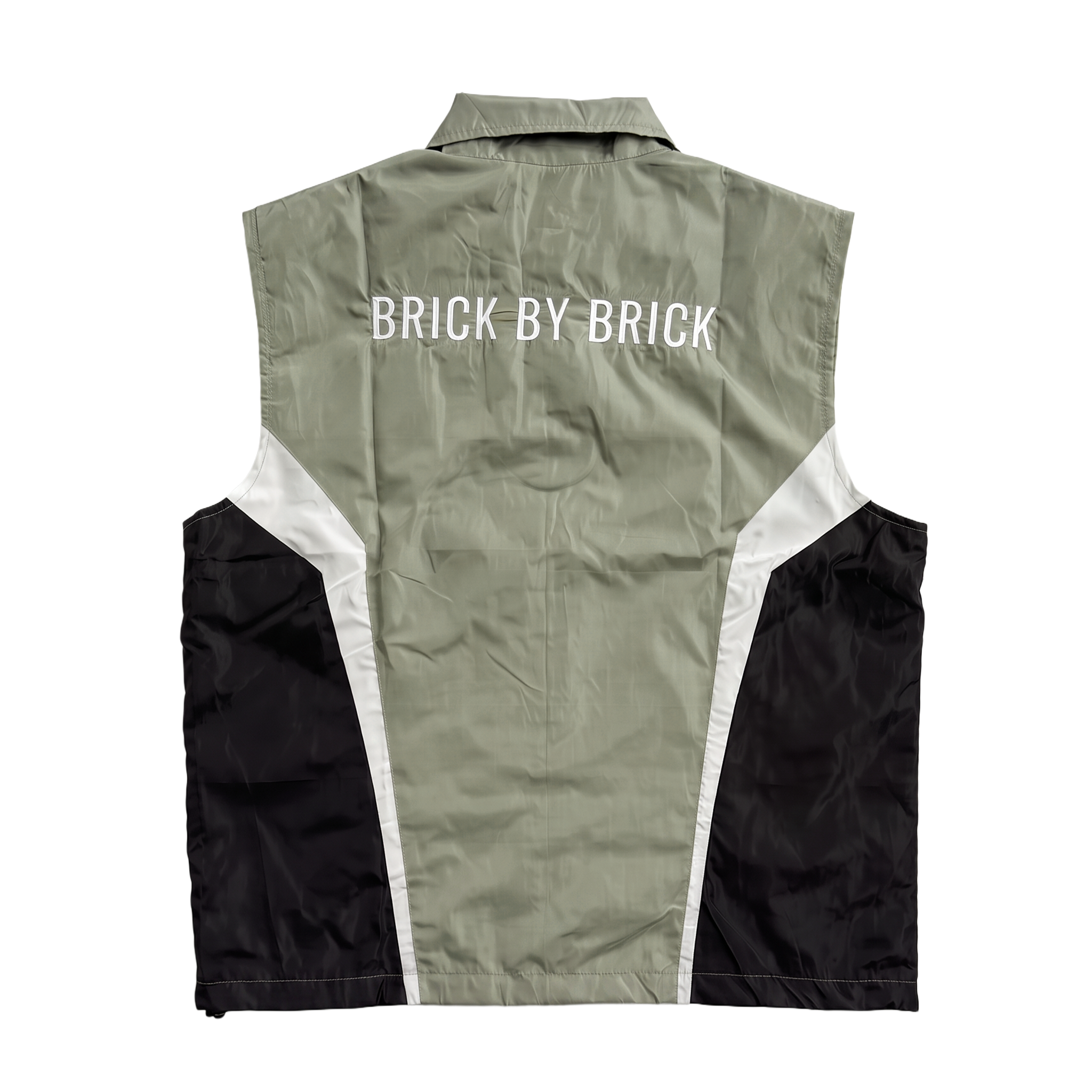 Light Olive Windbreaker Vest