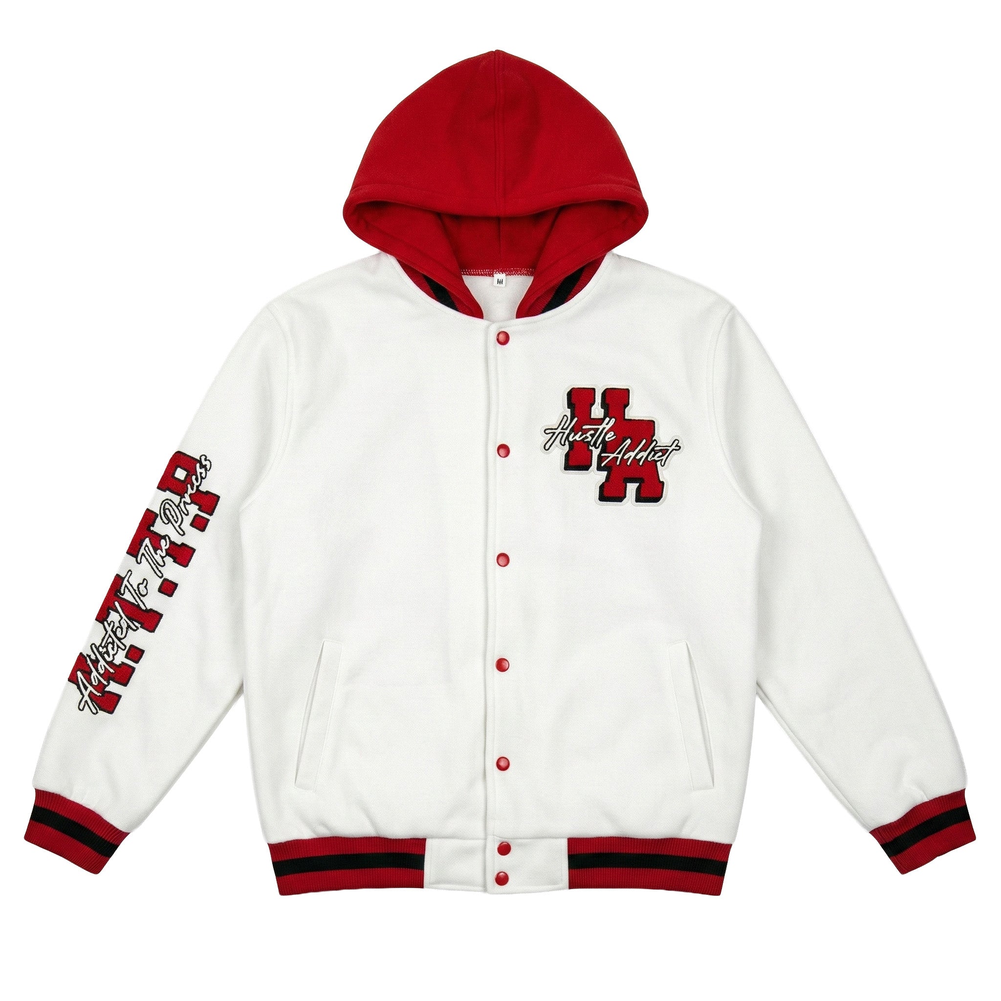 Red/White Bomber Jacket